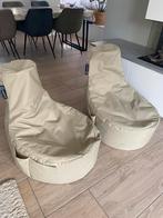 Waterafstotende zitzakken beige voor kinderkamer, Huis en Inrichting, Zitzakken, Ophalen of Verzenden, Zo goed als nieuw, Beige