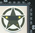 Sticker: Jeep (2), Verzenden, Zo goed als nieuw, Auto of Motor
