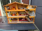 Vintage poppenhuis, Ophalen, Gebruikt, Poppenhuis