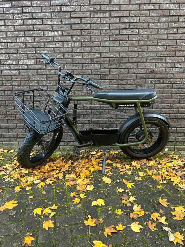 Phatfour met veel accessoires!, Fietsen en Brommers, Elektrische fietsen, Zo goed als nieuw, Overige merken, Ophalen of Verzenden