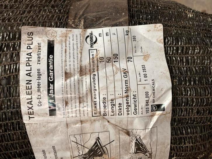 Landbouwplastic - 3 rollen ongebruikt in verpakking, Doe-het-zelf en Verbouw, Weegschalen, Zo goed als nieuw, Overige typen, Ophalen of Verzenden