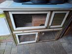 Te koop konijnhok, Dieren en Toebehoren, Knaagdieren en Konijnen | Hokken en Kooien, Ophalen, 110 cm of meer, 90 cm of meer, Konijn