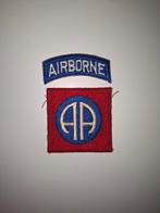 US WW2 82ste Airborne Patch, Ophalen of Verzenden, Luchtmacht, Amerika, Embleem of Badge