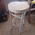 Jaren 70 Barkruk Brocante, Huis en Inrichting, Barkrukken, Ophalen, Gebruikt, 60 tot 90 cm, 1 kruk