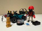 Playmobil 6879 Dief met Quad en Lier, Ophalen of Verzenden, Zo goed als nieuw, Los playmobil