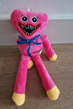 Sleutelhanger knuffel Huggy Wuggy roze geel strik K7585, Kinderen en Baby's, Speelgoed | Knuffels en Pluche, Ophalen of Verzenden