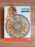 Unicef Ronde Puzzel , 200 stukjes, Hobby en Vrije tijd, Denksport en Puzzels, Ophalen of Verzenden, Minder dan 500 stukjes, Gebruikt