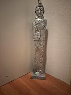 Houten Boeddha Beeld, Huis en Inrichting, Woonaccessoires | Zuilen en Pilaren, Ophalen of Verzenden, Gebruikt