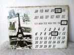 🗼Eeuwigdurende kalender Frankrijk Parijs Eiffeltoren Paris, Ophalen, Jaarkalender, Nieuw