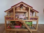 Pintoy poppenhuis met verschillende toebehoren, Poppenhuis, Gebruikt, Ophalen