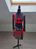 Kleurrijke jurk. S, Verzenden, Zwart, Zo goed als nieuw, Maat 36 (S)