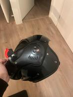 Donkergrijze Boxxer Helm s-m, Motoren, Heren, Jethelm, Tweedehands, Ophalen