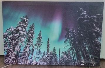 Foto op canvas met verlichting beschikbaar voor biedingen