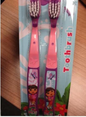 DORA the EXPLORER TANDENBORSTELTJES NIEUW uit Amerika beschikbaar voor biedingen