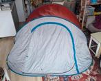 Quechua 2 Seconds 3 persoons tent - rood, Ophalen of Verzenden