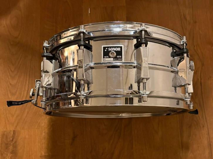 Sonor 1975 vintage phonic snare, Muziek en Instrumenten, Percussie, Gebruikt, Melodische percussie, Ophalen of Verzenden