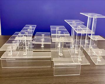 Flexiglas Decoratie Standaards - Complete Set beschikbaar voor biedingen