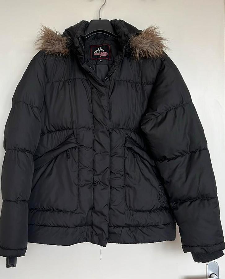 Mountain Peak jack, zwart, maat L/XL, zie omschrijving, Kleding | Dames, Jassen | Winter, Gedragen, Maat 42/44 (L), Zwart, Ophalen of Verzenden