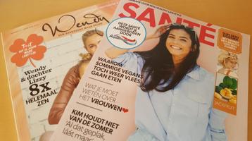 set van twee x Glossy ongelezen NIEUW - Wendy en Santé beschikbaar voor biedingen