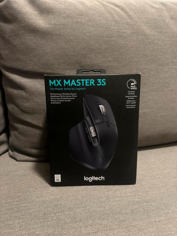 Logitech MX Master 3s - Unopened / Ongeopend, Computers en Software, Muizen, Nieuw, Muis, Ergonomisch, Ophalen of Verzenden