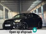 Audi Q3 Sportback 45 TFSI e Hybrid 3x S-Line Black Edition., Auto's, Audi, Gebruikt, Zwart, Leder en Stof, Zwart
