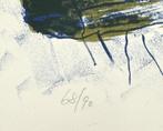 Zeefdruk Wessel Couzijn, abstracte compositie, Antiek en Kunst, Ophalen of Verzenden
