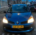 Renault Clio 1.2 16V 75 pk 3D 2008 Blauw, Auto's, Voorwielaandrijving, 535 kg, 74 pk, 4 cilinders