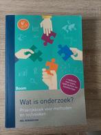 Nel Verhoeven - Wat is onderzoek?, Ophalen of Verzenden, Zo goed als nieuw, Nel Verhoeven