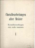Choralbearbeitungen alter Meister 1 (klavarskribo), Muziek en Instrumenten, Orgel, Gebruikt, Ophalen of Verzenden, Thema