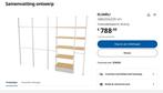 Ikea Elvarli, Ophalen, Gebruikt, 200 cm of meer, 50 tot 75 cm