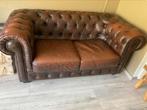 chesterfield bank, zit nog heerlijk, Huis en Inrichting, Ophalen, Gebruikt, Chesterfield origineel, Tweepersoons