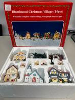 Kerstverlichting Dorp - 14 Delig, Huis en Inrichting, Overige materialen, Wit, Ophalen of Verzenden, Zo goed als nieuw