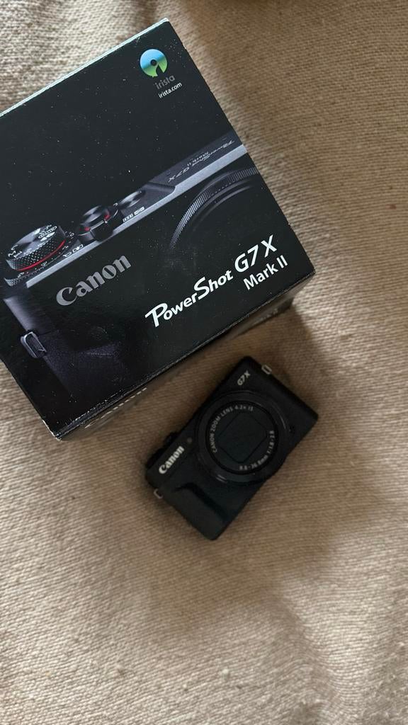 Canon PowerShot G7 X Mark II - Compact Camera, Canon, Compact, Ophalen of Verzenden, Zo goed als nieuw