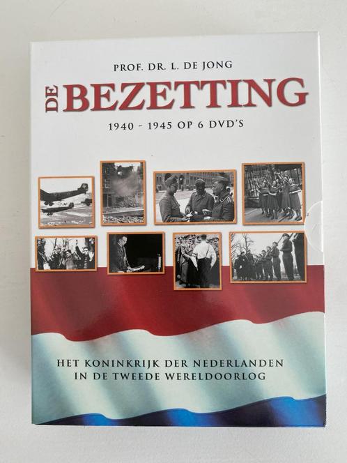 De Bezetting 1940 - 1945 op 6 DVD's, Cd's en Dvd's, Dvd's | Documentaire en Educatief, Zo goed als nieuw, Politiek of Geschiedenis