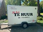 Aanhanger te huur VRIES E.O Drenthe, Auto diversen, Aanhangers en Bagagewagens, Ophalen, Zo goed als nieuw