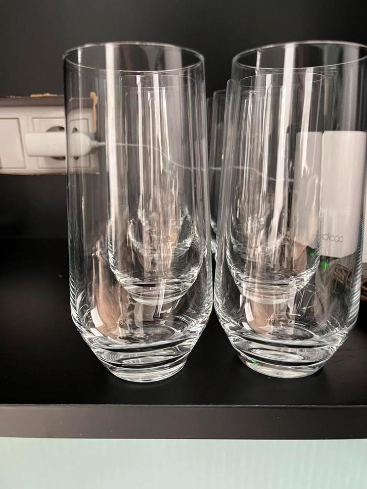 8x Villeroy & Boch Vivo longdrinkglazen – zo goed als nieuw, Verzamelen, Glas en Borrelglaasjes, Zo goed als nieuw, Overige typen