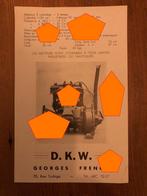 Unieke Franse advertentie voor DKW motor, Ophalen of Verzenden, Overige merken