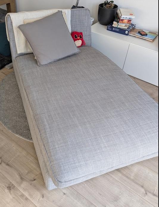 IKEA KIVIK Chaise Longue, Huis en Inrichting, Banken | Sofa's en Chaises Longues, Gebruikt, Eenpersoons, Minder dan 150 cm, Stof