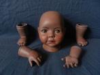 Bruin biscuit hoofd, armen, benen tbv poppenmakerij ca 1990, Ophalen of Verzenden, Nieuw