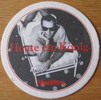 bierviltje König Pilsener - heute ein König, Ophalen of Verzenden, Zo goed als nieuw, Viltje(s), Overige merken