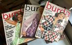 3x BURDA 1968 JULI, SEPT, NOV, Hobby en Vrije tijd, Kledingpatronen, Ophalen of Verzenden, Burda, Zo goed als nieuw