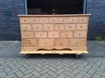 Oud grenen ladekast mooi smal 22 lades, Huis en Inrichting, RoDeKo Volendam, R.kooij65@gmail.com, Gebruikt, 5 laden of meer