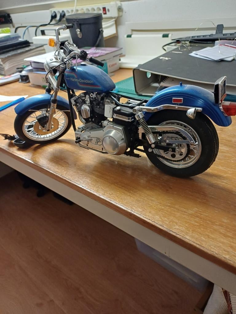 Tamiya Harley Davidson FXE 1200 Super Glide 1/6, Ophalen, Groter dan 1:32, Tamiya