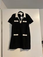 Jurk | H&M (Nieuw) M, Maat 38/40 (M), H&M, Zwart, Nieuw