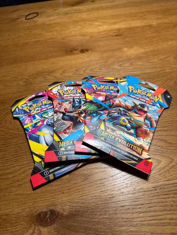 ART SET! Pokémon Mega Evolution Booster Packs beschikbaar voor biedingen