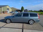 Volvo V70 2.4 170PK 2001 Groen (nieuwe motor 180k km), Auto's, Voorwielaandrijving, 1800 kg, Zwart, 1505 kg