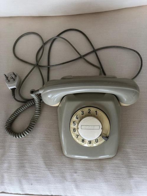 Telefoon met draaischijf., Telecommunicatie, Vaste telefoons | Niet Draadloos, Gebruikt, Met draaischijf, Ophalen
