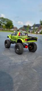 Traxxas TRX4 custom Ford Raptor, Ophalen of Verzenden, Zo goed als nieuw, Elektro, Auto offroad