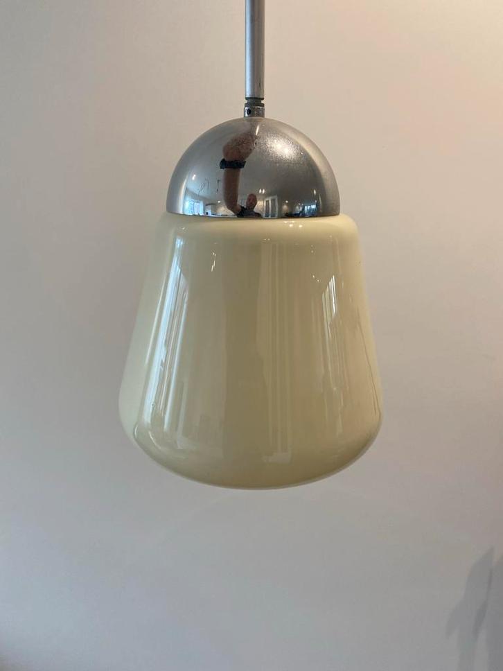 Mooie Hanglamp - Stijlvol Design, Huis en Inrichting, Lampen | Hanglampen, Zo goed als nieuw, Minder dan 50 cm, Glas, Ophalen