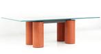 Exclusieve Massimo Vignelli Post Modern Glass Table, Ophalen of Verzenden